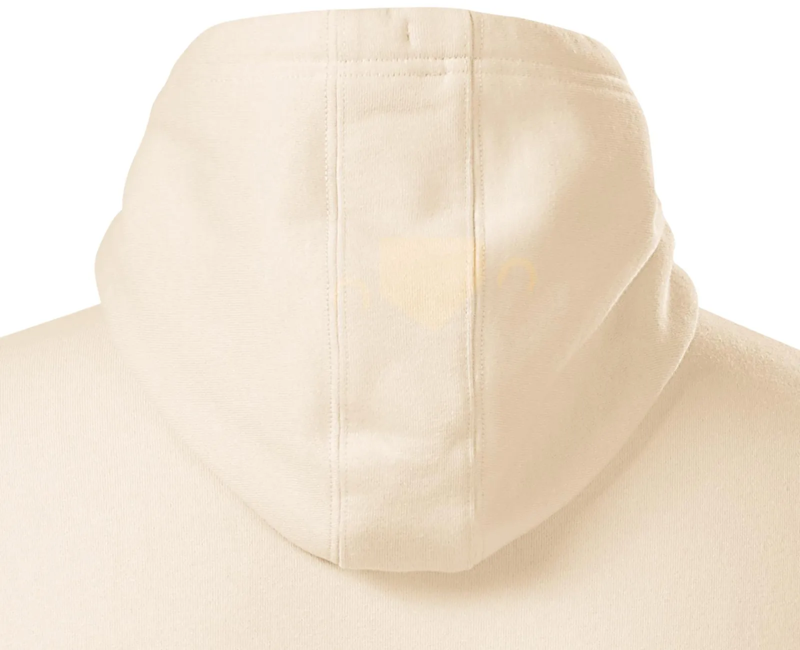 Herren Sweatshirt mit Kapuze ohne Reißverschluss - Kapuze mit Kordelzügen