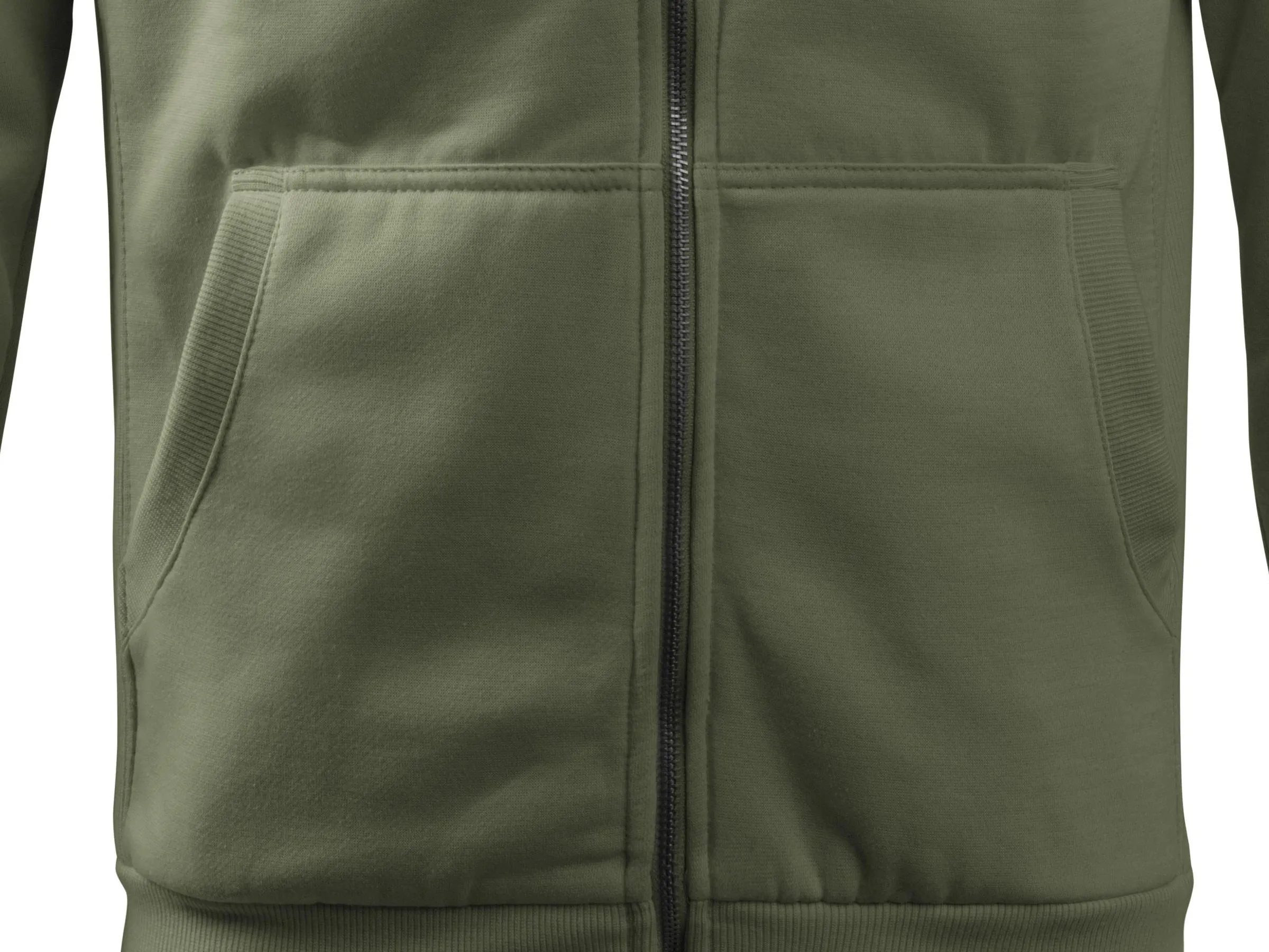 Herren Sweatshirt ohne Kapuze - Taschen im Känguru-Stil