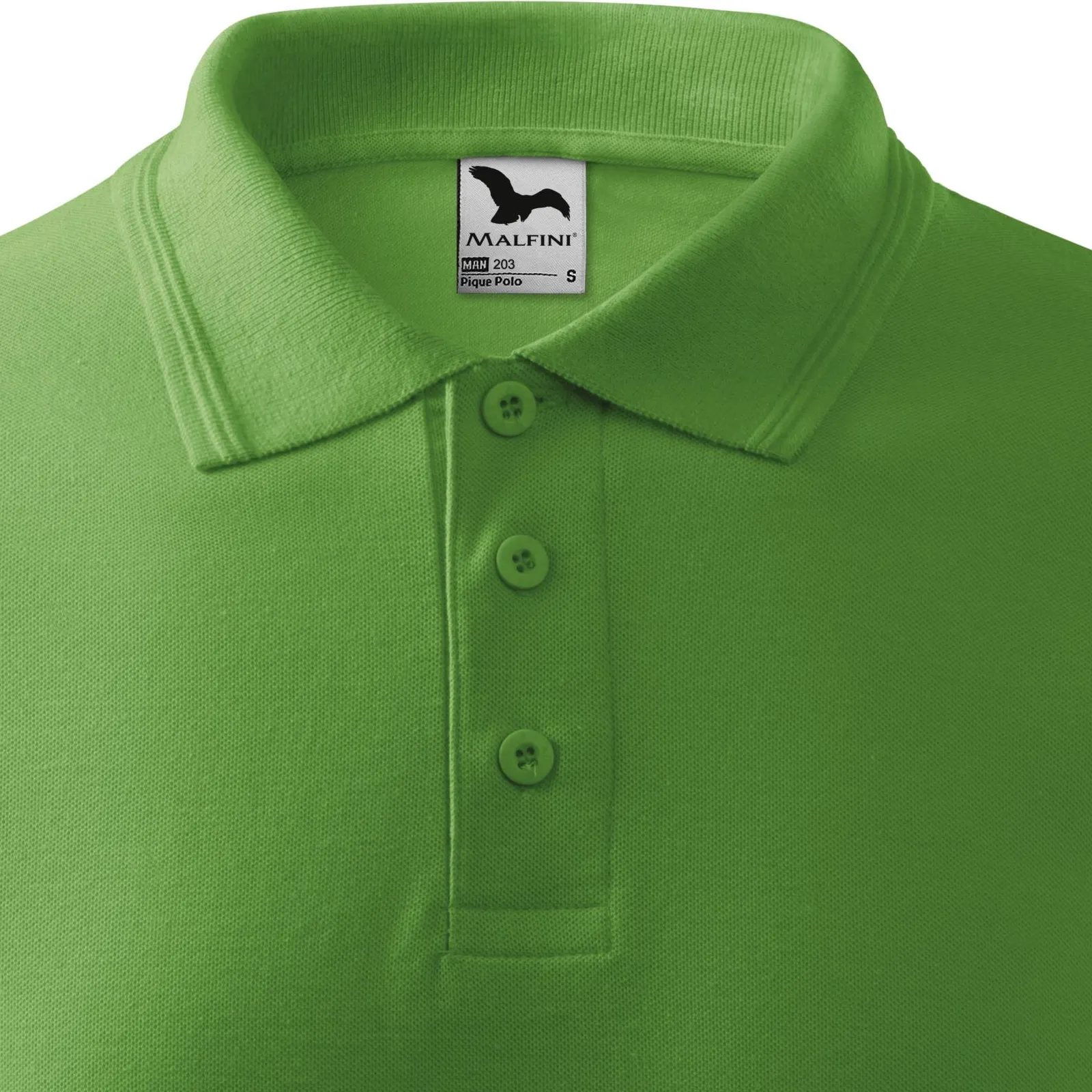 Loses Poloshirt der Männer - 3-Knopf-Verschluss