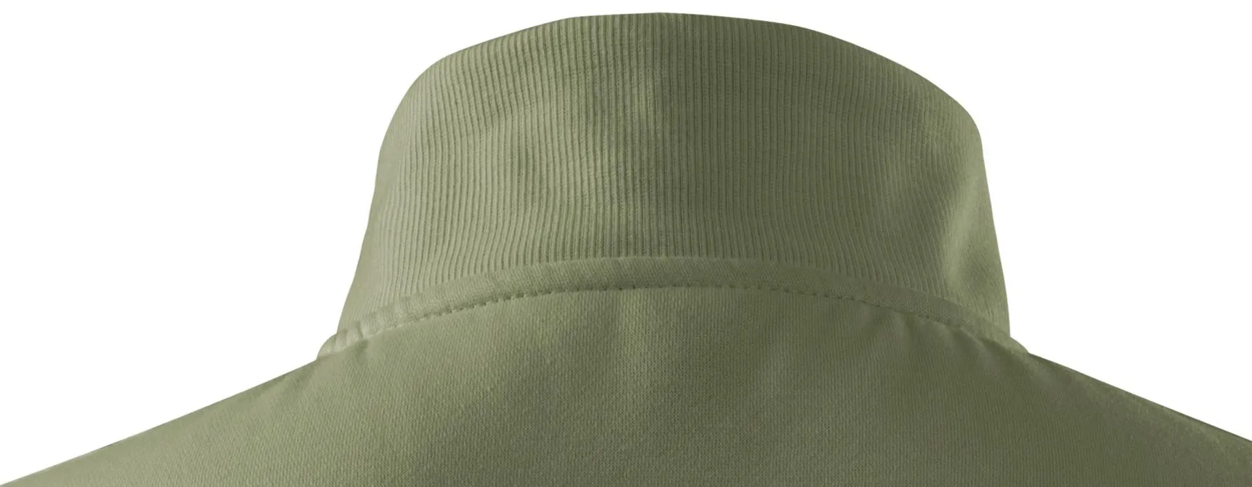 Herren Sweatshirt ohne Kapuze - Hoher Kragen