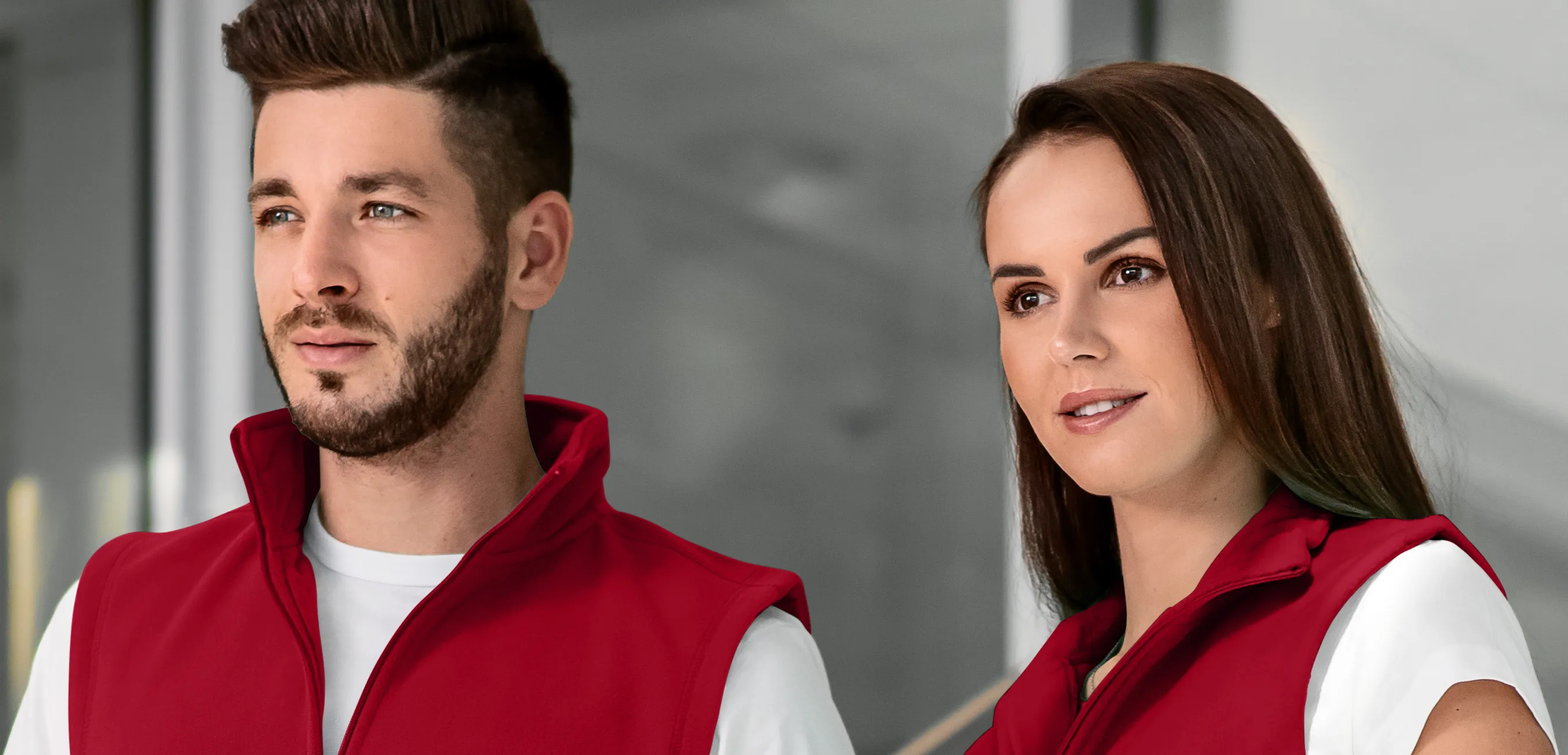 Klassische Fleeceweste - Hochgestellter Kragen zum Schutz vor Kälte im Nacken