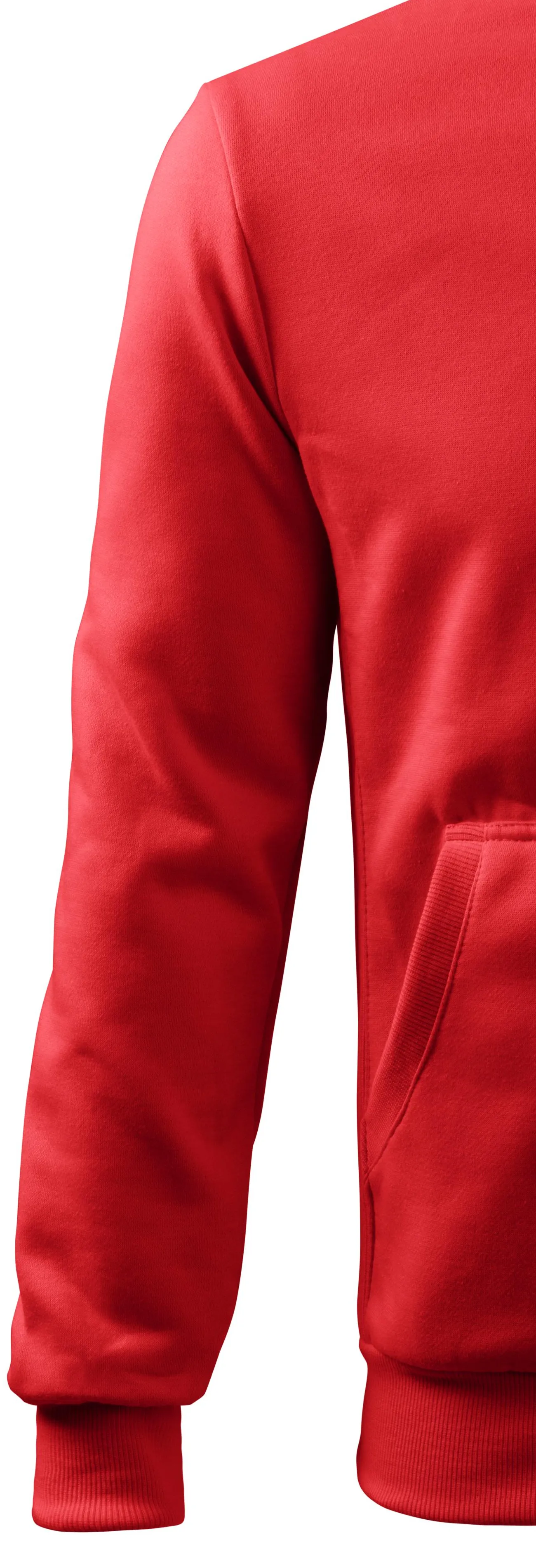 Herren Sweatshirt ohne Kapuze mit Motiv Orange 6476A1