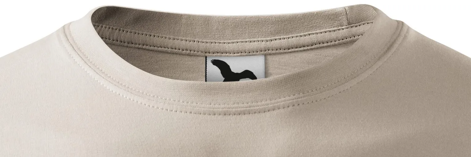 T-Shirt mit höherem Gewicht Unisex - Klassischer Rundhalsausschnitt