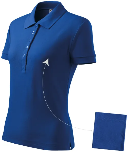 Damen einfaches Poloshirt - Separat verpackter Beutel