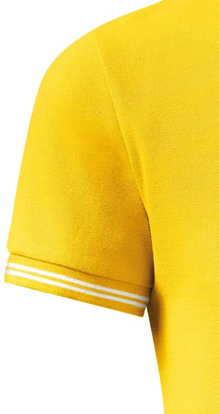 Kontrastiertes Poloshirt für Herren - Klassische kurze Ärmel