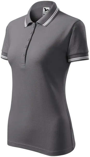 Kontrast-Poloshirt für Damen - Bequemes Damen-Poloshirt für jeden Tag