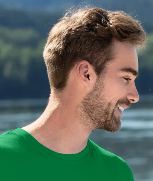 Modisches T-Shirt für Männer - Klassischer Rundhalsausschnitt