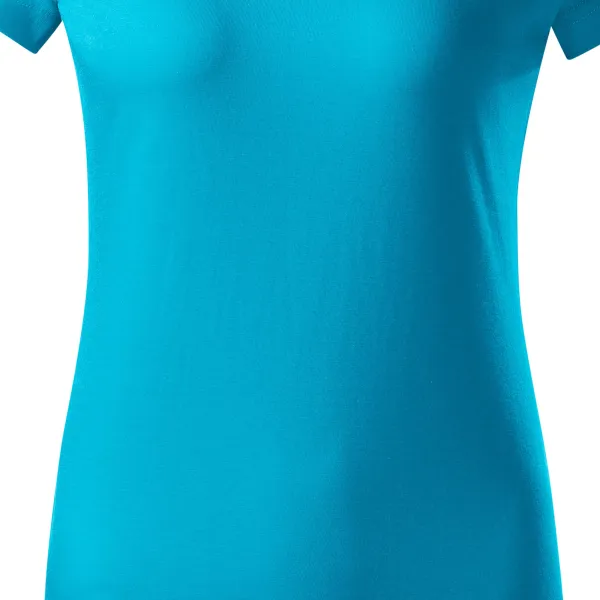 Damen einfaches T-Shirt - Sanft taillierter Schnitt