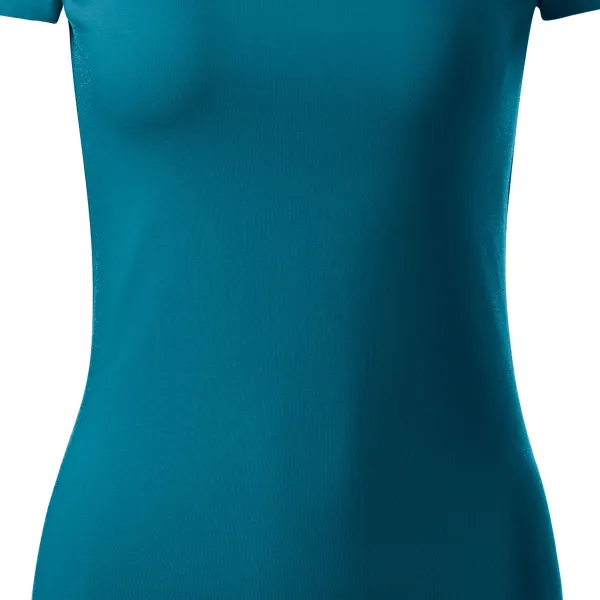 Damen T-Shirt mit Ziernähten - Schmale, konische Passform
