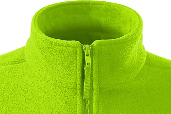 Klassische Fleeceweste - Reißverschluss bis zum Kinn