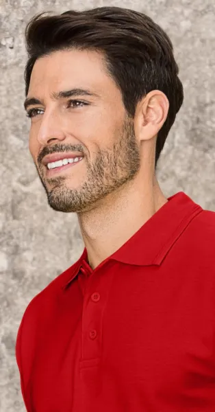 Loses Poloshirt der Männer - 3-Knopf-Verschluss