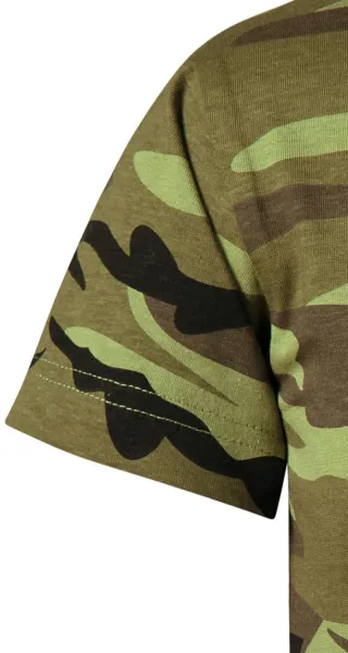 T-Shirt der Camouflage-Kinder - Klassische kurze Ärmel