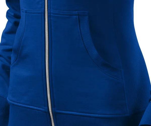 Damen Sweatshirt ohne Kapuze - Taschen im Känguru-Stil