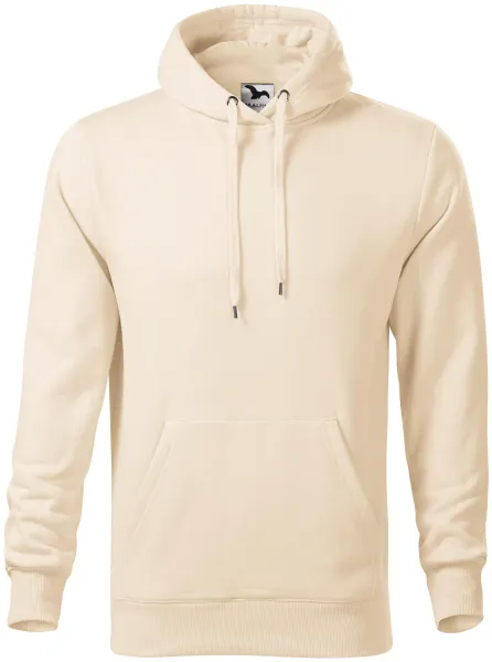 Herren Sweatshirt mit Kapuze ohne Reißverschluss - Lockere Passform mit Seitennähten