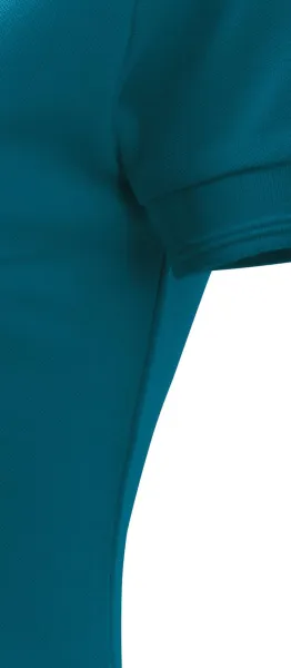 Damen elegantes Poloshirt - Schnitt mit Seitennähten