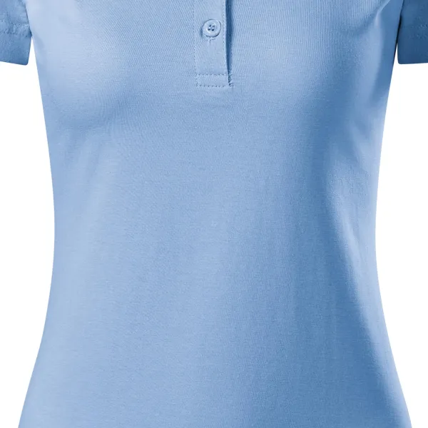 Slim Fit Poloshirt für Damen - Sanft zulaufender Schnitt