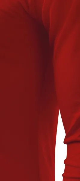 Langärmliges T-Shirt für Männer - Schnitt mit Seitennähten