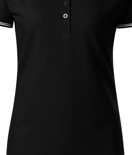 Damen Poloshirt mit kurzen Ärmeln - Konisch geschnittener, taillierter Schnitt