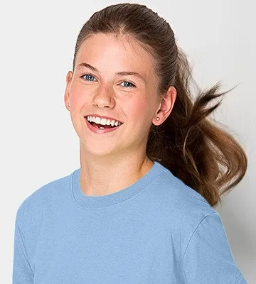 Leichtes T-Shirt für Kinder - Klassischer Rundhalsausschnitt