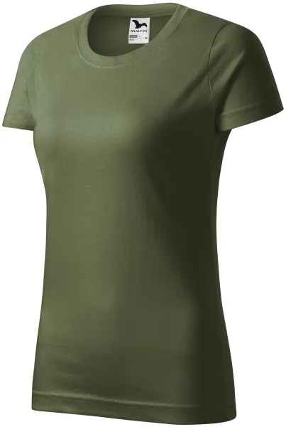 Damen einfaches T-Shirt - Damen Baumwoll-T-Shirt für jeden Tag