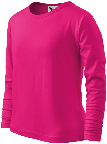 LangarmShirt für Kinder - Baumwoll-Kinder-T-Shirt für jeden Tag
