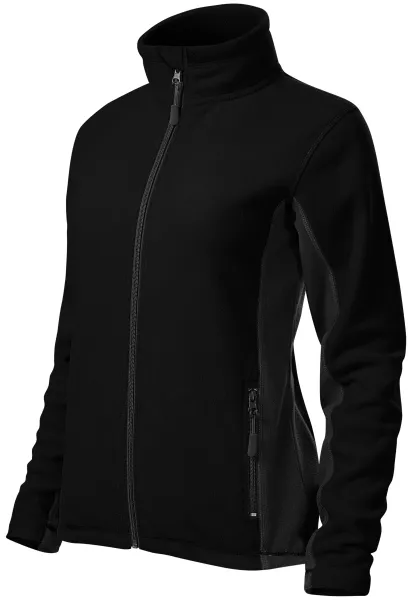 Damen Fleece-Kontrastjacke - Damen Fleecejacke mit Kontrastelementen