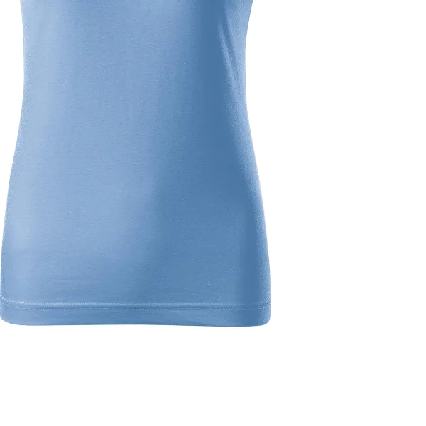 Damen einfaches T-Shirt - Sanft taillierter Schnitt
