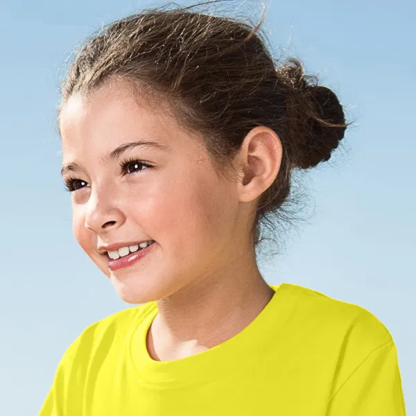 Leichtes Kinder T-Shirt - Klassischer Rundhalsausschnitt