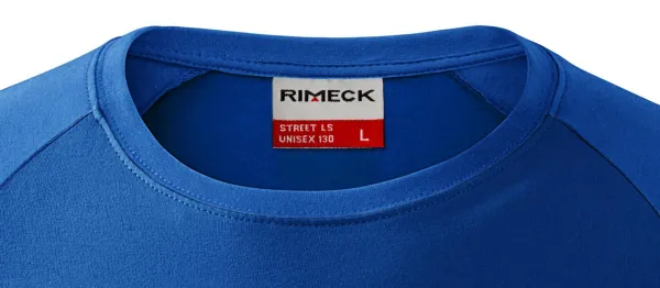 Herren Kontrast T-Shirt mit langen Ärmeln - Klassischer Rundhalsausschnitt