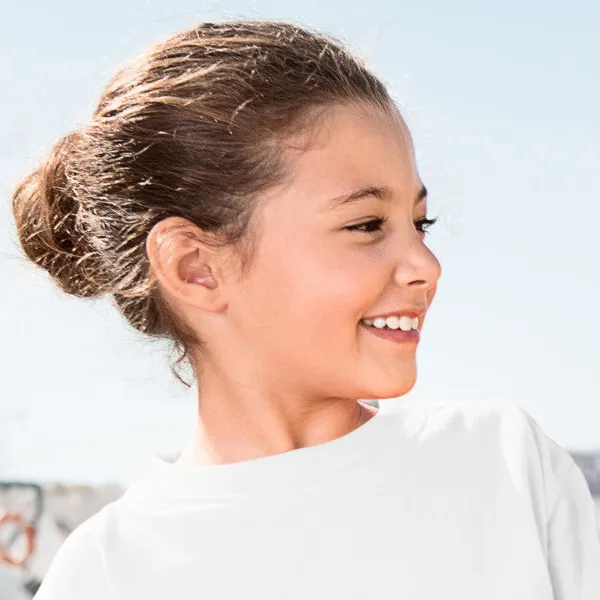 Klassisches T-Shirt für Kinder - Klassischer Rundhalsausschnitt