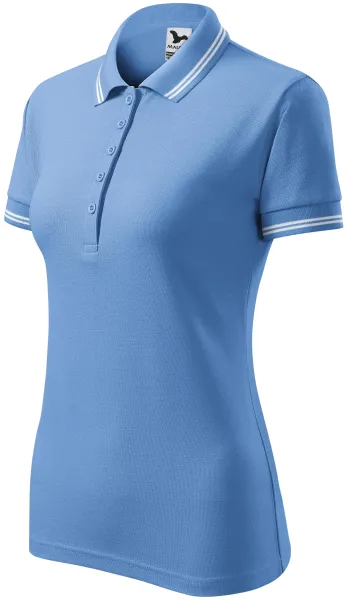 Kontrast-Poloshirt für Damen - Bequemes Damen-Poloshirt für jeden Tag