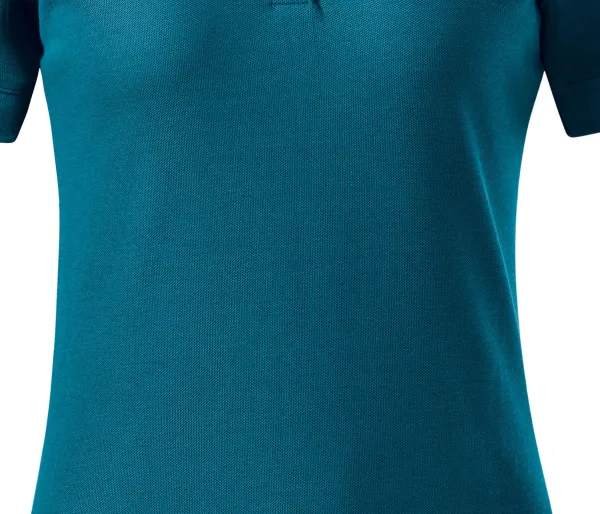 Damen-Poloshirt aus Bio-Baumwolle - Sanft verjüngter Schnitt