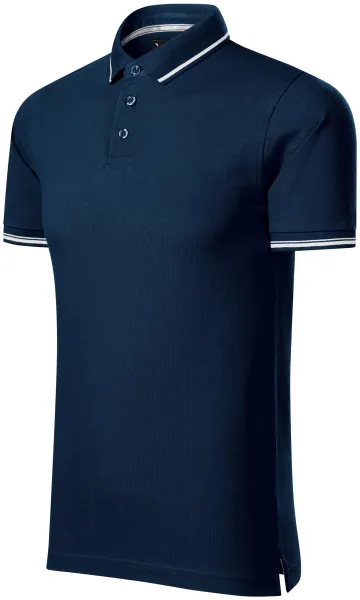 Kontrastiertes Poloshirt für Herren - Elegantes Herren Poloshirt für jeden Tag