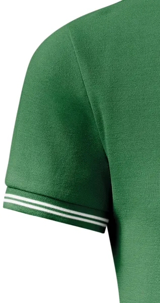 Kontrastiertes Poloshirt für Herren - Klassische kurze Ärmel