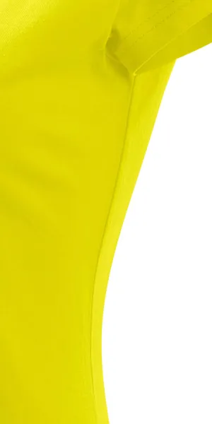 Damen T-Shirt mit sehr kurzen Ärmeln - Schnitt mit Seitennähten
