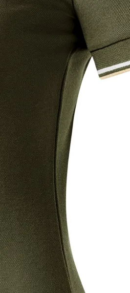 Klassisches Poloshirt für Damen - Schnitt mit Seitennähten