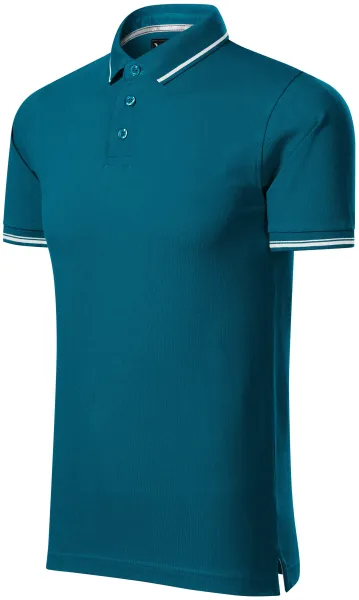Kontrastiertes Poloshirt für Herren - Elegantes Herren Poloshirt für jeden Tag