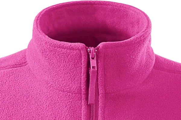 Klassische Fleeceweste - Reißverschluss bis zum Kinn