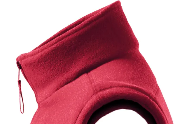 Klassische Fleeceweste - Hochgestellter Kragen zum Schutz vor Kälte im Nacken