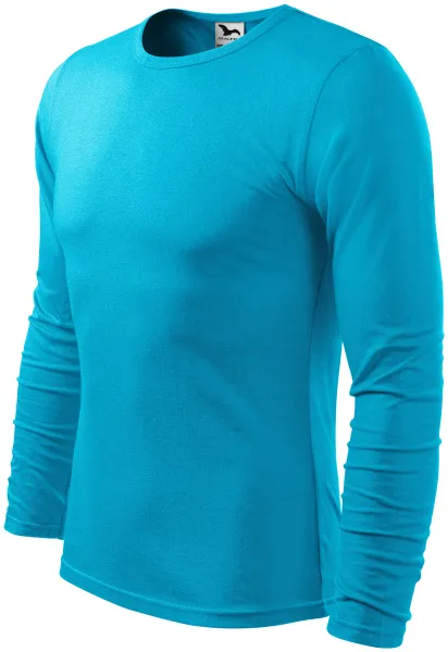 Langärmliges T-Shirt für Männer - Herren Baumwoll-T-Shirt für jeden Tag