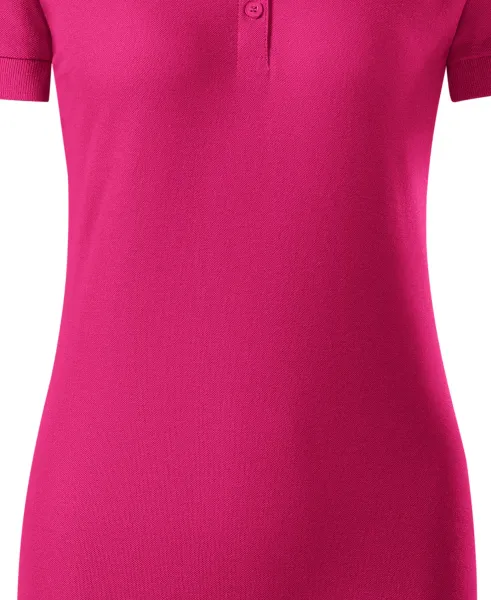 Damen eng anliegendes Poloshirt - Schmale, konische Passform