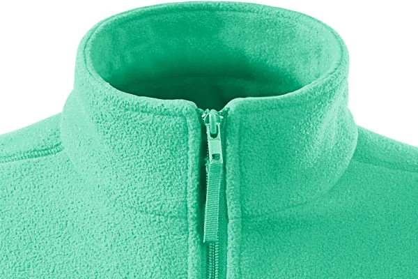 Klassische Fleeceweste - Reißverschluss bis zum Kinn
