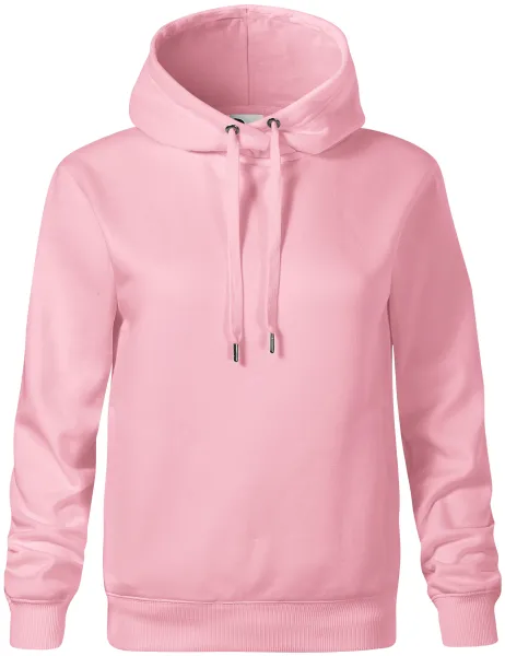 Bequemes Damen-Sweatshirt mit Kapuze - Damen-Sweatshirt ohne Reißverschluss und mit Kapuze