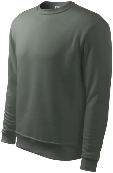 Herren/Kinder Sweatshirt ohne Kapuze - Einfaches Herren-Sweatshirt ohne Reißverschluss und ohne Kapuze