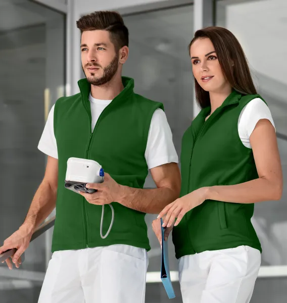 Klassische Fleeceweste - Unisex Fleeceweste – für Damen und Herren