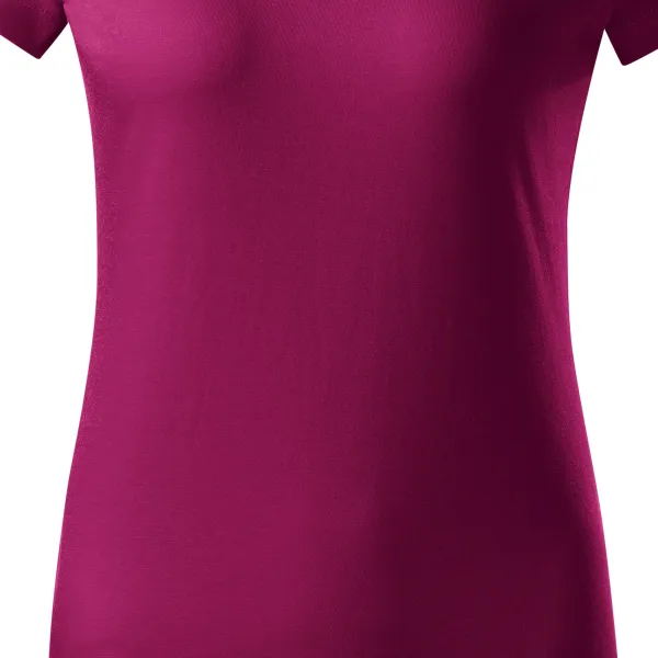 Damen einfaches T-Shirt - Sanft taillierter Schnitt