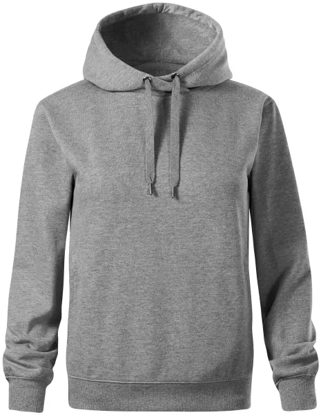 Bequemes Damen-Sweatshirt mit Kapuze - Damen-Sweatshirt ohne Reißverschluss und mit Kapuze