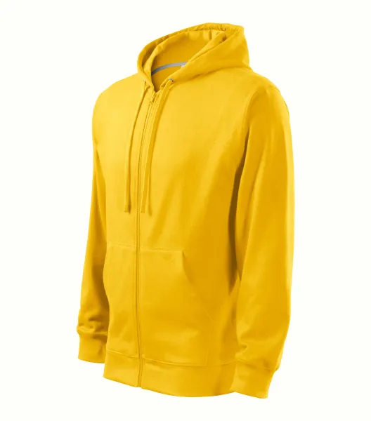 Herren Sweatshirt mit Kapuze - Herren-Kapuzenpullover mit Reißverschluss