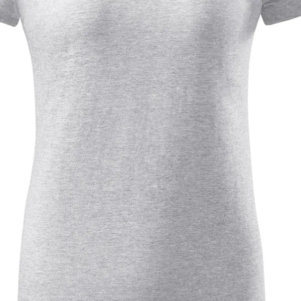Damen einfaches T-Shirt - Sanft taillierter Schnitt