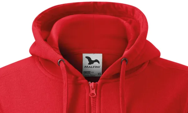 Damen Hoodie mit Kapuze - Kapuze mit Kordelzügen